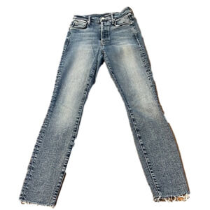 Mother jeans The Stunner Ankle Fray size 24